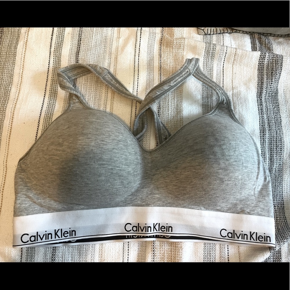 Calvin klein padded bra size xl